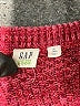 Gap 100% Cotton Burgundy Pullover Sweater Size XL - photo 7