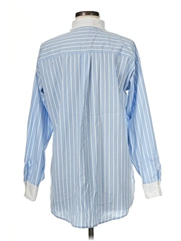Ann Taylor LOFT Outlet Long Sleeve Button-Down Shirt (view 2)