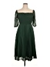 BCBGeneration 100% Polyester Green Cocktail Dress Size 14 - photo 1