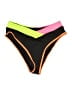 Popvil Color Block Black Swimsuit Bottoms Size L - photo 1