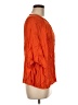 Stark X 100% Rayon Orange 3/4 Sleeve Blouse Size M - photo 4