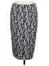 Vince Camuto Print Black Casual Skirt Size M - photo 1