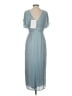 Mac Duggal 100% Polyester Blue Cocktail Dress Size 4 - photo 2