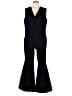 SPANX Solid Black Jumpsuit Size XL - photo 1