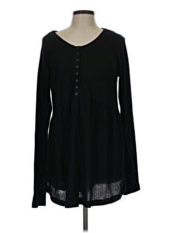 Kori America Long Sleeve Henley (view 1)