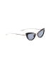 Valentino Black Cat-Eye Gradient Sunglasses One size - photo 1