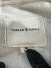 Thread & Supply 100% Polyester Ivory Jacket Size M - photo 6