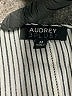 Audrey 3+1 100% Polyester Stripes Gray Jumpsuit Size M - photo 4