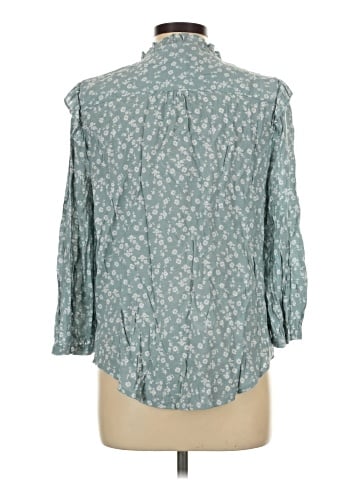 LC Lauren Conrad 3/4 Sleeve Blouse (view 2)