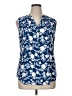 Westport Blue Sleeveless Blouse Size XL - photo 1