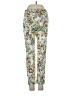 Zara Floral Green Casual Pants Size XS - photo 2