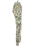 Zara Floral Green Casual Pants Size XS - photo 4