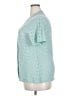 Unbranded Teal Short Sleeve Blouse Size 2X - photo 5