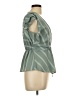 Monteau Green Sleeveless Blouse Size L - photo 4