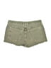 Current/Elliott Green Denim Shorts Size 28 waist - photo 2