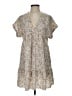 Unbranded Paisley Tan Casual Dress Size S - photo 1