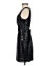 BCBGMAXAZRIA 100% Polyester Metallic Black Cocktail Dress Size 0 - photo 5