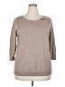 Karen Scott Tan Pullover Sweater Size 2X - photo 1