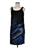 Desigual Graphic Blue Cocktail Dress Size EU 38 / US 8 - photo 1