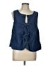 Gap Blue Sleeveless Blouse Size L (tall) - photo 1