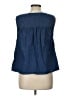 Gap Blue Sleeveless Blouse Size L (tall) - photo 2