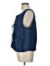 Gap Blue Sleeveless Blouse Size L (tall) - photo 5