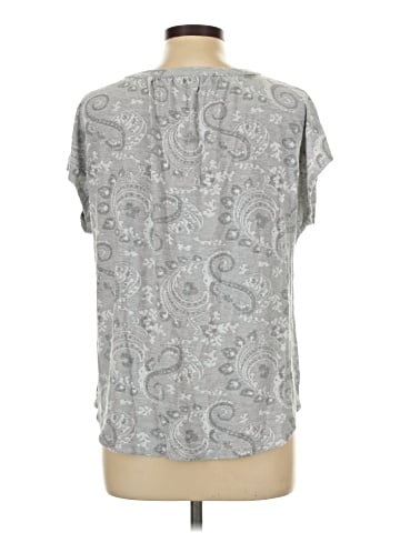 Rose + Olive Short Sleeve Henley (view 2)