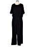 SPANX Solid Black Jumpsuit Size 1X - photo 1
