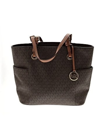 Michael Kors Leather Tote (view 1)