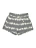 Three Dots Tie-dye Gray Shorts Size S - photo 1