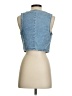 Zara Blue Denim Vest Size S - photo 2