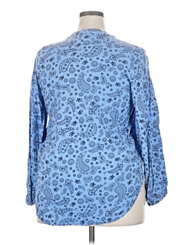 Woman Within 3/4 Sleeve Blouse (view 2)