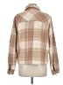 Lucky Brand 100% Cotton Plaid Tan Jacket Size M - photo 2