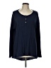 Chaser Blue Long Sleeve Henley Size L - photo 1