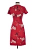 Old Navy Print Red Casual Dress Size XS - photo 2