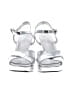 Nine West Silver Sandals Size 8 - photo 2