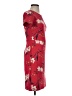 Old Navy Print Red Casual Dress Size XS - photo 4
