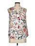 Eliane Rose 100% Polyester Ivory Sleeveless Blouse Size M - photo 1