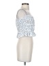 J.Crew 100% Cotton Blue Sleeveless Blouse Size XS - photo 4