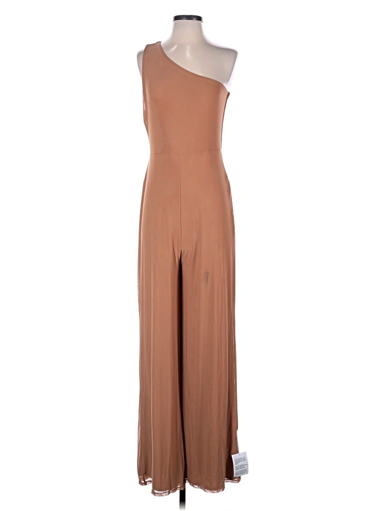 Pre-owned Asos Design Jumpsuit In Brown