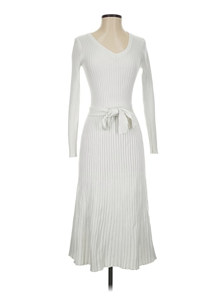 Pre-owned Anrabess Casual Dress In Ivory