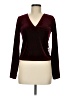 SELF E Burgundy Cardigan Size M - photo 1