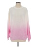 Mango Color Block Pink Pullover Sweater Size S - photo 1