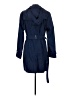 Calvin Klein Blue Trenchcoat Size XS - Sm - photo 2
