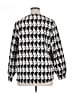 Chico's Houndstooth Black Pullover Sweater Size XL - photo 2