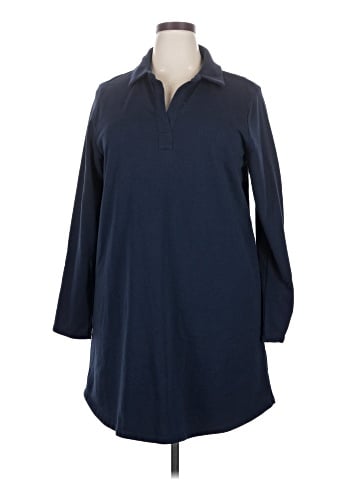 Caslon 3/4 Sleeve Button-Down Shirt (view 1)