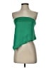 Superdown 100% Polyester Green Tube Top Size XS - photo 1
