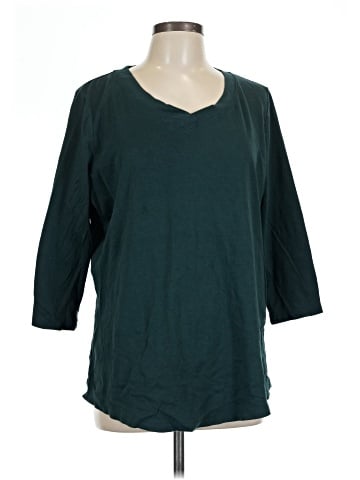Isaac Mizrahi LIVE! 3/4 Sleeve T-Shirt (view 1)