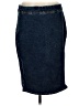 Esteez Blue Denim Skirt Size 12 - photo 1