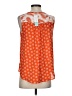 41Hawthorn 100% Polyester Orange Sleeveless Blouse Size S - photo 2